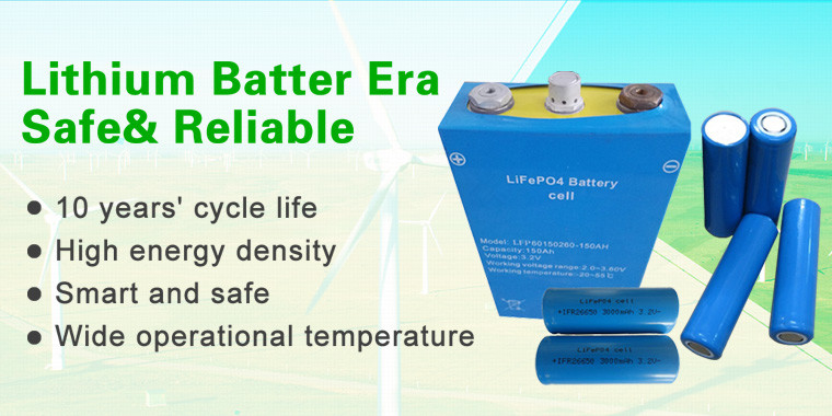 Batteria LiFePO4 per stoccaggio solare