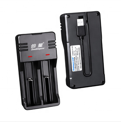 Doublepow USB un litio Ion Battery Charger da 3,7 volt 26650 16340 18650